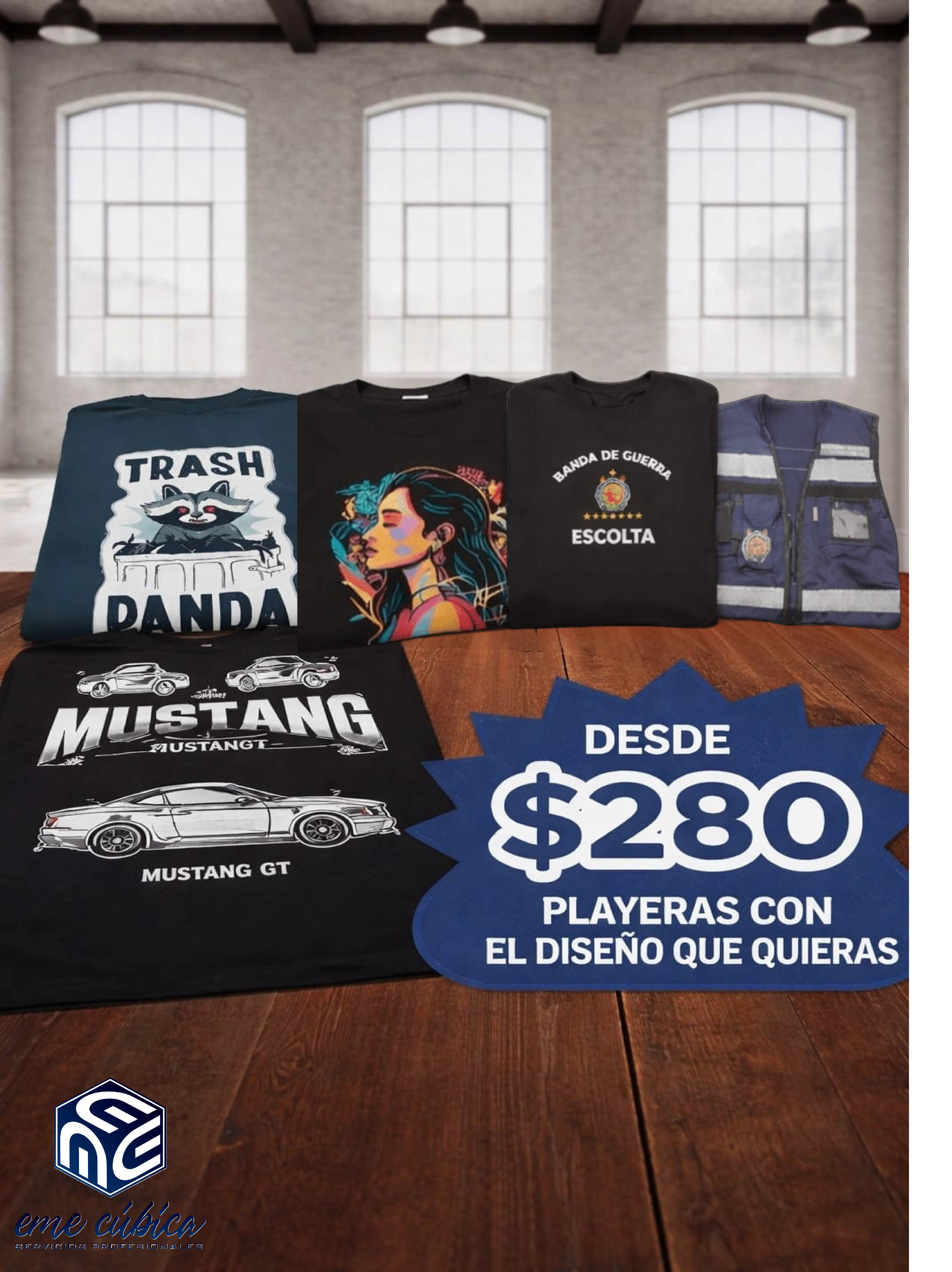 Playeras personalizadas